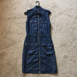 NWOT Tommy Hilfiger Denim Zip-up Dress